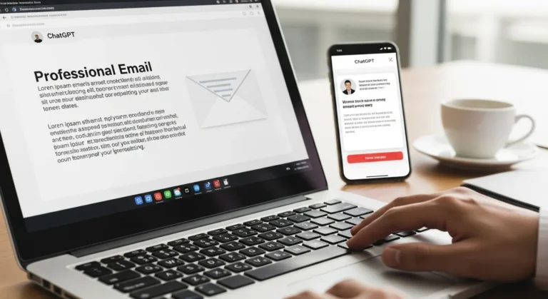 How to Use ChatGPT to Write Better Business Emails in Minutes