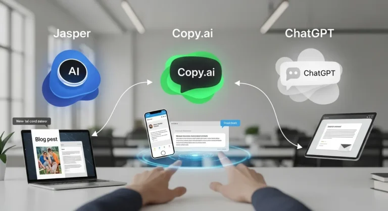 Top AI Writing Assistants for Business Content Jasper vs. Copy.ai vs. ChatGPT
