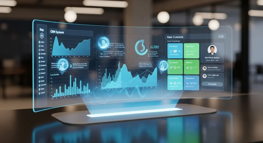 A futuristic CRM System with AI capabilities