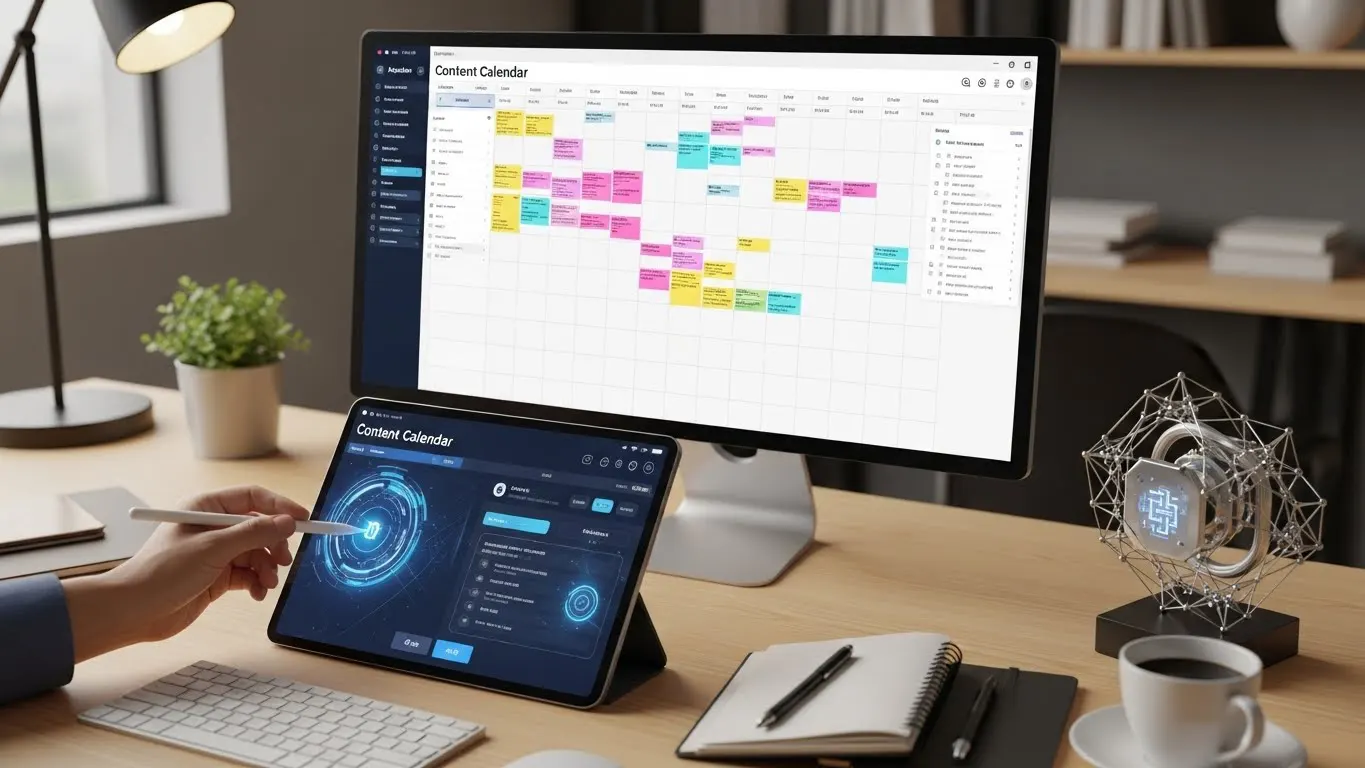 AI Content Calendar tool Plan 3 Months of Content in One Day