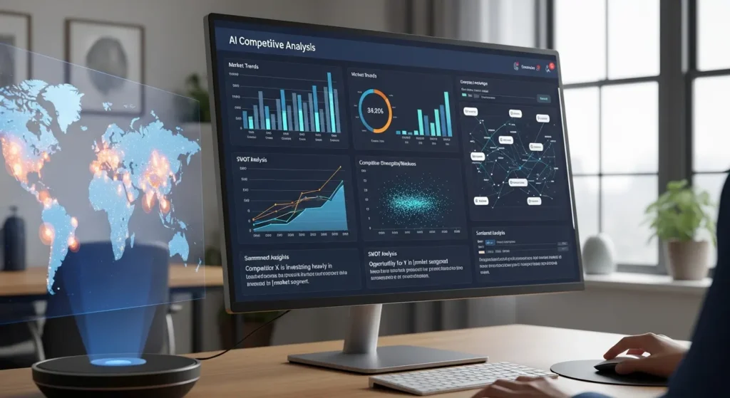 How to Use AI for Competitive Analysis and Stay Ahead of Rivals 2 An AI Competitive Analysis system