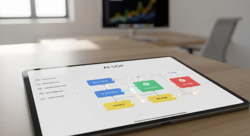 An AI SOP (Standard Operating Procedures) tool