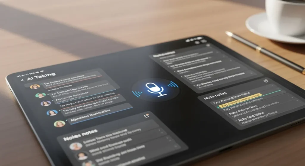 An AI note-taking tool