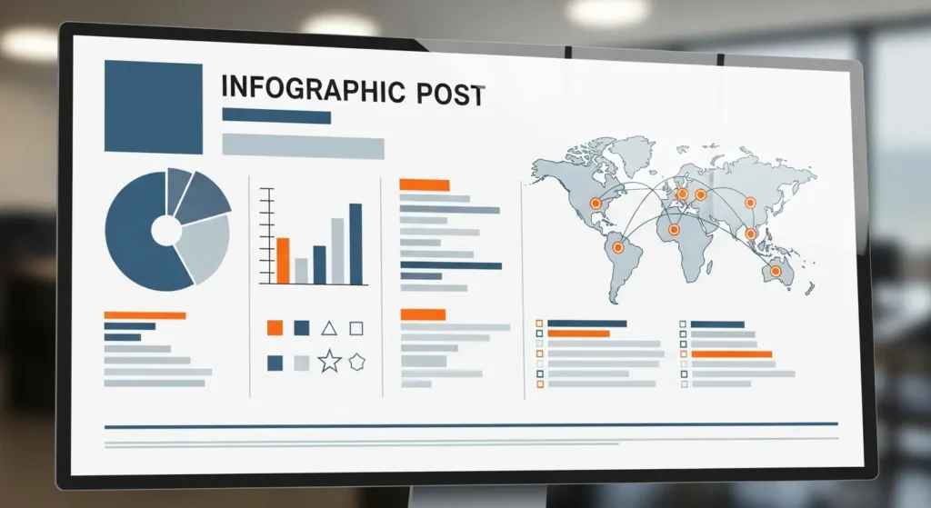 An infographic design