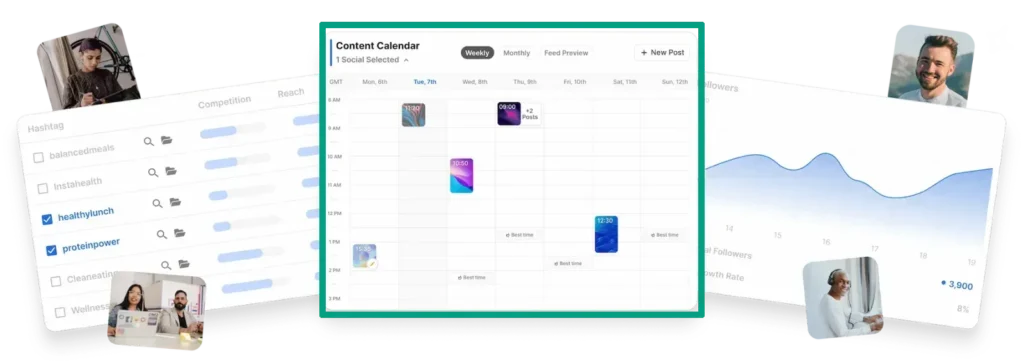Flick AI social media automation tool