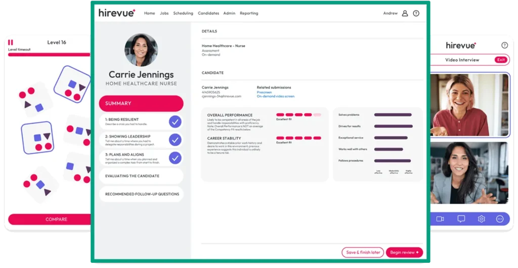 HireVue AI hiring tools