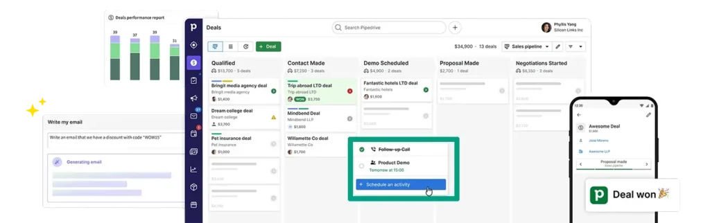 PipeDrive CRM System