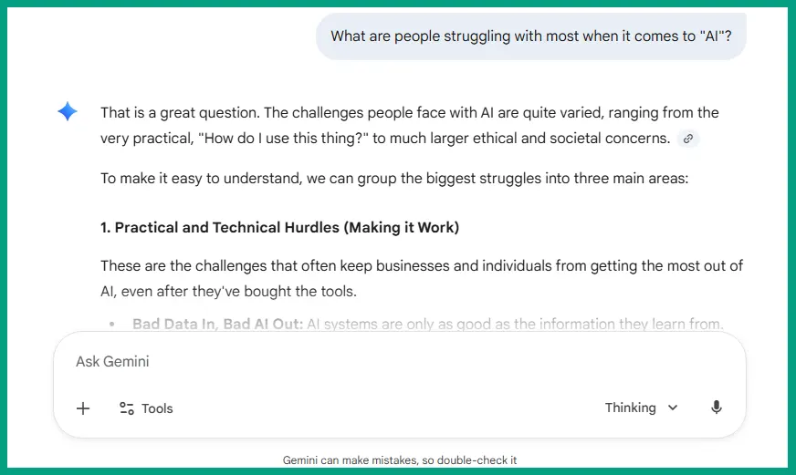 Research and Define Video Topics using Google Gemini AI by understanding peoples pain points