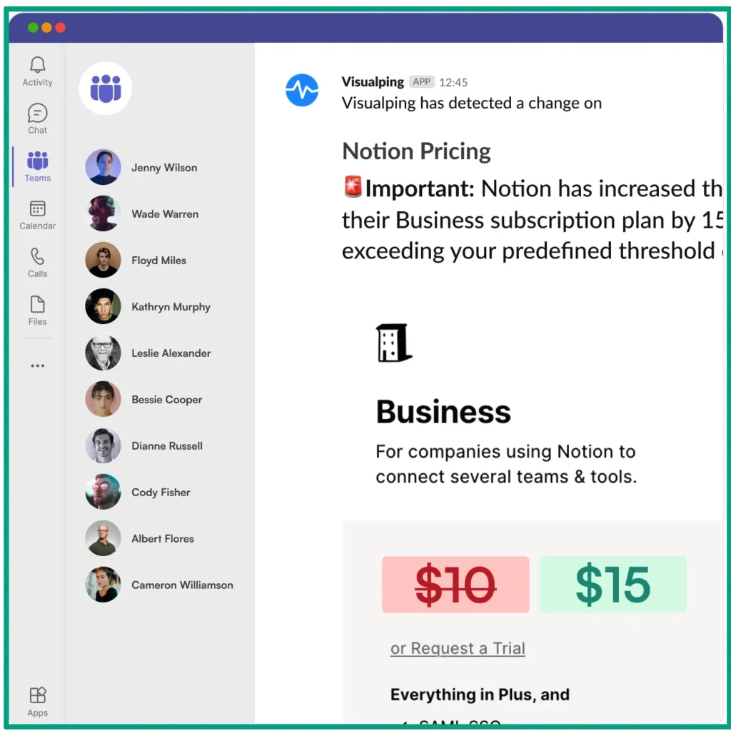 How to Use AI for Competitive Analysis and Stay Ahead of Rivals 12 Visualping Competitive Analysis