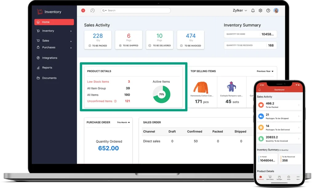 How Small Businesses Can Use AI for Inventory Management 6 Zoho inventory management system