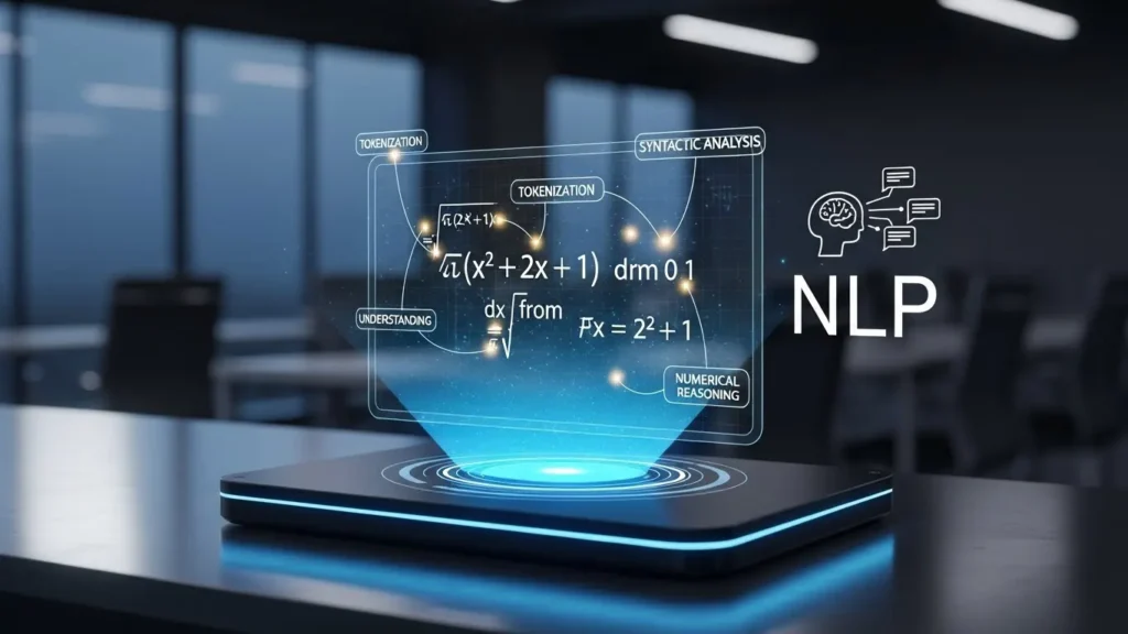 An AI tool that uses NLP to process math