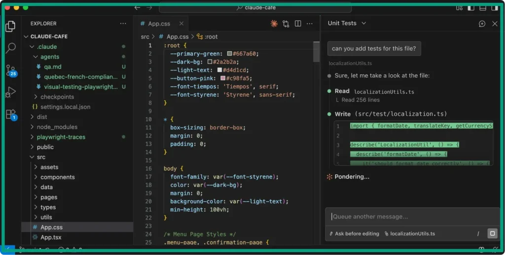 Claude AI code for programmers features