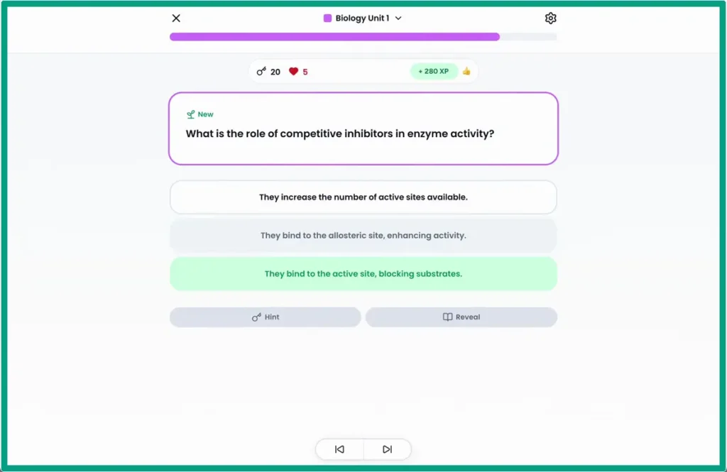 Gizmo AI Flashcard generator features