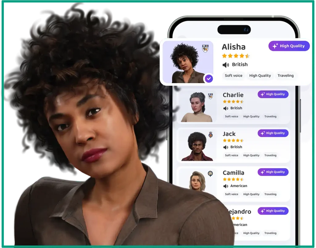 Praktika AI Language learning app features